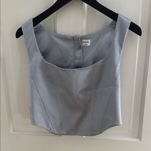 Sunday best Top in dusk blue